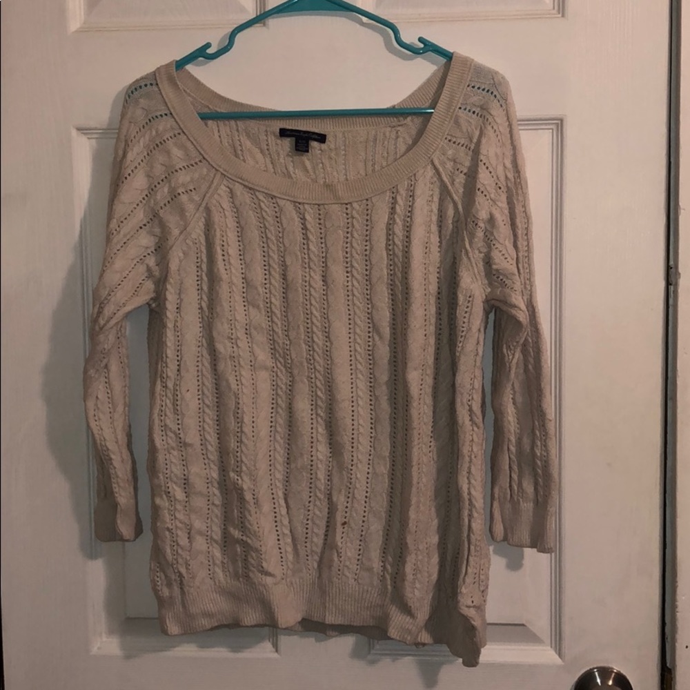 3/4 length American Eagle sweater